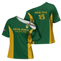 South Africa Hockey Custom Cross Shoulder Shirt Go Ama Stokke Stokke Go - Wonder Print Shop