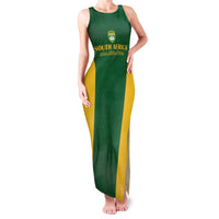 South Africa Hockey Custom Family Matching Tank Maxi Dress and Hawaiian Shirt Go Ama Stokke Stokke Go - Wonder Print Shop