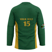 South Africa Hockey Custom Hockey Jersey Go Ama Stokke Stokke Go - Wonder Print Shop
