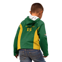 South Africa Hockey Custom Kid Hoodie Go Ama Stokke Stokke Go - Wonder Print Shop