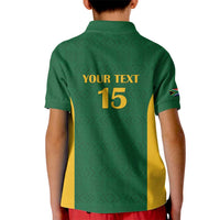 South Africa Hockey Custom Kid Polo Shirt Go Ama Stokke Stokke Go - Wonder Print Shop