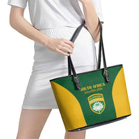 South Africa Hockey Leather Tote Bag Go Ama Stokke Stokke Go - Wonder Print Shop