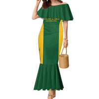 South Africa Hockey Custom Mermaid Dress Go Ama Stokke Stokke Go - Wonder Print Shop