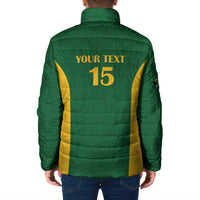 South Africa Hockey Custom Padded Jacket Go Ama Stokke Stokke Go - Wonder Print Shop