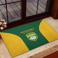 South Africa Hockey Rubber Doormat Go Ama Stokke Stokke Go - Wonder Print Shop