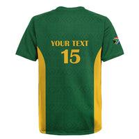 South Africa Hockey Custom Rugby Jersey Go Ama Stokke Stokke Go - Wonder Print Shop