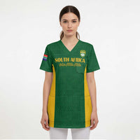 South Africa Hockey Custom Scrub Top Go Ama Stokke Stokke Go - Wonder Print Shop