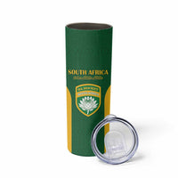 South Africa Hockey Custom Skinny Tumbler Go Ama Stokke Stokke Go - Wonder Print Shop
