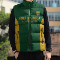 South Africa Hockey Custom Sleeveless Puffer Jacket Go Ama Stokke Stokke Go - Wonder Print Shop