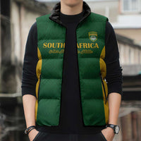 South Africa Hockey Custom Sleeveless Puffer Jacket Go Ama Stokke Stokke Go - Wonder Print Shop