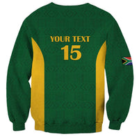 South Africa Hockey Custom Sweatshirt Go Ama Stokke Stokke Go - Wonder Print Shop