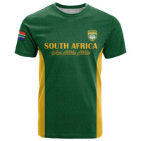 South Africa Hockey Custom T Shirt Go Ama Stokke Stokke Go - Wonder Print Shop