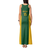South Africa Hockey Custom Tank Maxi Dress Go Ama Stokke Stokke Go - Wonder Print Shop