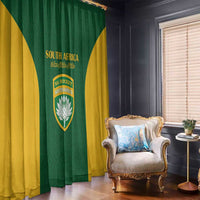 South Africa Hockey Window Curtain Go Ama Stokke Stokke Go - Wonder Print Shop