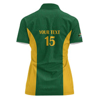 South Africa Hockey Custom Women Polo Shirt Go Ama Stokke Stokke Go - Wonder Print Shop