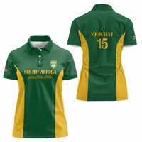 South Africa Hockey Custom Women Polo Shirt Go Ama Stokke Stokke Go - Wonder Print Shop