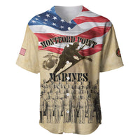 Montford Point Marines 1942-1949 Baseball Jersey The First Black Marines - Wonder Print Shop