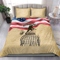 Montford Point Marines 1942-1949 Bedding Set The First Black Marines - Wonder Print Shop