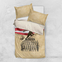 Montford Point Marines 1942-1949 Bedding Set The First Black Marines - Wonder Print Shop