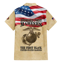 Montford Point Marines 1942-1949 Family Matching Mermaid Dress and Hawaiian Shirt The First Black Marines - Wonder Print Shop