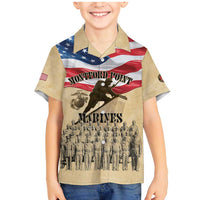 Montford Point Marines 1942-1949 Family Matching Mermaid Dress and Hawaiian Shirt The First Black Marines - Wonder Print Shop