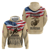 Montford Point Marines 1942-1949 Hoodie The First Black Marines - Wonder Print Shop