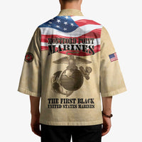 Montford Point Marines 1942-1949 Kimono The First Black Marines - Wonder Print Shop