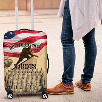 Montford Point Marines 1942-1949 Luggage Cover The First Black Marines - Wonder Print Shop