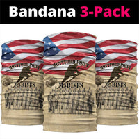 Montford Point Marines 1942-1949 Neck Gaiter The First Black Marines - Wonder Print Shop