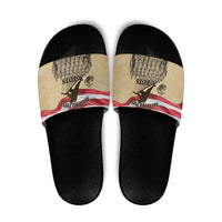 Montford Point Marines 1942-1949 Slide Sandals The First Black Marines - Wonder Print Shop