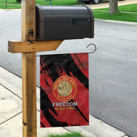 Proud to Honor Montford Point Marines Garden Flag Freedom Is Not Free - Red - Wonder Print Shop