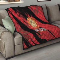 Proud to Honor Montford Point Marines Quilt Freedom Is Not Free - Red - Wonder Print Shop