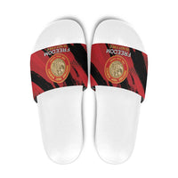 Proud to Honor Montford Point Marines Slide Sandals Freedom Is Not Free - Red - Wonder Print Shop