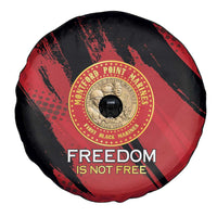 Proud to Honor Montford Point Marines Spare Tire Cover Freedom Is Not Free - Red - Wonder Print Shop