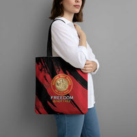Proud to Honor Montford Point Marines Tote Bag Freedom Is Not Free - Red - Wonder Print Shop