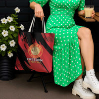 Proud to Honor Montford Point Marines Tote Bag Freedom Is Not Free - Red - Wonder Print Shop