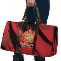 Proud to Honor Montford Point Marines Travel Bag Freedom Is Not Free - Red - Wonder Print Shop