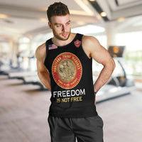 Personalized Proud to Honor Montford Point Marines Men Tank Top Freedom Is Not Free - Black - Wonder Print Shop