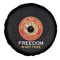 Proud to Honor Montford Point Marines Spare Tire Cover Freedom Is Not Free - Black - Wonder Print Shop
