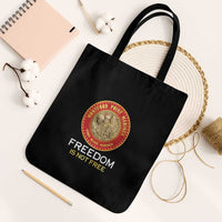 Proud to Honor Montford Point Marines Tote Bag Freedom Is Not Free - Black - Wonder Print Shop