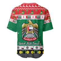United Arab Emirates Christmas Baseball Jersey Coat Of Arms Eid Milad Majid - Wonder Print Shop
