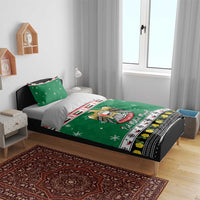 United Arab Emirates Christmas Bedding Set Coat Of Arms Eid Milad Majid - Wonder Print Shop