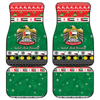 United Arab Emirates Christmas Car Mats Coat Of Arms Eid Milad Majid - Wonder Print Shop