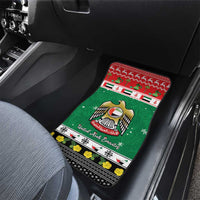 United Arab Emirates Christmas Car Mats Coat Of Arms Eid Milad Majid - Wonder Print Shop