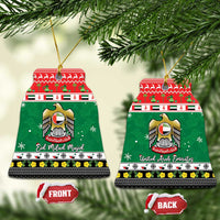United Arab Emirates Christmas Ceramic Ornament Coat Of Arms Eid Milad Majid - Wonder Print Shop