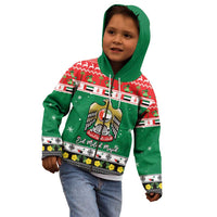 United Arab Emirates Christmas Kid Hoodie Coat Of Arms Eid Milad Majid - Wonder Print Shop