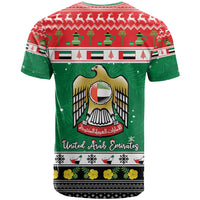 United Arab Emirates Christmas T Shirt Coat Of Arms Eid Milad Majid - Wonder Print Shop
