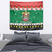 United Arab Emirates Christmas Tapestry Coat Of Arms Eid Milad Majid - Wonder Print Shop