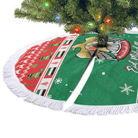 United Arab Emirates Christmas Tree Skirt Coat Of Arms Eid Milad Majid - Wonder Print Shop