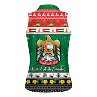 United Arab Emirates Christmas Women Sleeveless Polo Shirt Coat Of Arms Eid Milad Majid - Wonder Print Shop